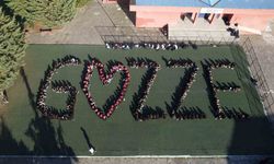Ordu’da öğrencilerden Filistin’e destek: Bin 56 öğrenci "Gazze" yazdı