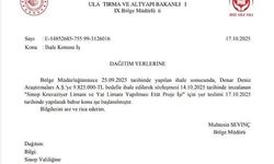 Sinop Kruvaziyer ve Yat Limanı Projesi ihalesi tamamlandı