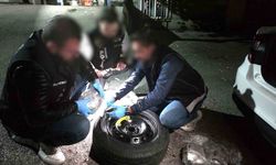 Stepneye zulalanmış uyuşturucu ele geçirdi: 2 gözaltı