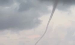 Antalya’da oluşan hortum kameraya yansıdı