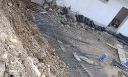 Kahramanmaraş’ta toprak kayması: Yapım aşamasındaki 6 ev zarar gördü