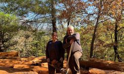 Karı-koca 35 yıldır ormanlarda damgalanan ağaçları kesiyorlar