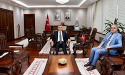 Vali Toros, Gültak’ı makamında ağırladı