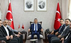 Vali Toros, MTSO heyetini kabul etti