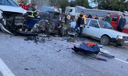 Burdur'da feci kaza: 2 ölü 3 yaralı