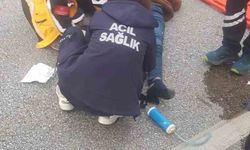 Burdur'da otomobil ile motosiklet çarpıştı: 1 yaralı