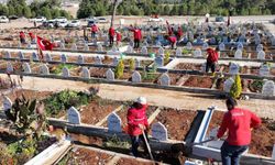 Kahramanmaraş'ta mezarlıklarda düzenleme