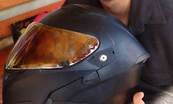 Kaskla yaşama tutunan motosikletli genç: 'Polisler doğru söylüyormuş'