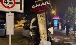 Kaza yapan sürücü aracı bırakıp kayıplara karıştı