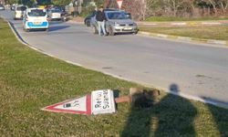 Manavga'ta otomobiller çarpıştı: 1 yaralı