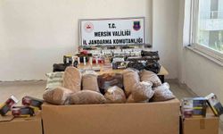 Silifke ve Bozyazı'da kaçak makaron dperasyonu: 2 gözaltı