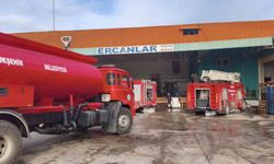 Soğuk hava deposundaki yangın paniğe neden oldu