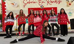 Mezitli’de Çocuk Dansçılardan Yeni Yıl Coşkusu