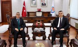 Niğde Valisi Cahit Çelik’ten Mersin Valisi Toros’a Ziyaret