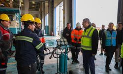 Vali Toros TCDD Lojistik Merkezi’ni Ziyaret Etti