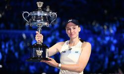 Avustralya Açık tek kadınlarda şampiyon Elena Rybakina