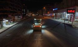 Antakya otobüs terminali mevkiinde caddeler asfaltlandı