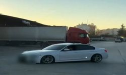 Antalya'da drift yapan sürücüye sosyal medya paylaşımı sonrası ceza