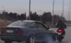 Drift yapan lüks otomobil sürücüsüne 58 bin 217 lira ceza kesildi