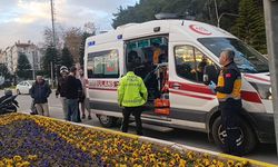 İki motosiklet çarpıştı: 1 yaralı