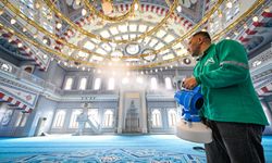 Mersin’de 13 İlçede İbadethane Temizliği