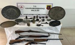 Kahramanmaraş’ta Dev Operasyon: 62 Gözaltı, Çok Sayıda Eser