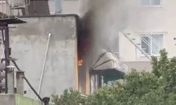 Adana'da ev yangını