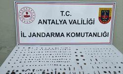 Antalya'da 281 adet tarihi eser ele geçirildi