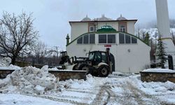 Kahramanmaraş kırsal bölgelerde kar temizliği