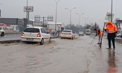Kahramanmaraş'ta sağanak etkili oluyor