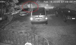 Kamyonun uçurumdan yuvarlandığı anlar kameraya yansıdı