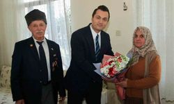 Kaymakam Öztürk gazilerle bir araya geldi: 'Sizlerin ödediği bedeller sayesinde bu şanlı bayrağımız dalgalanıyor'