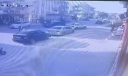 Manavgat'ta Şiddetli Çarpışma: Motosiklet Yola Böyle Savruldu