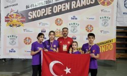 Makedonya’da Ay-Yıldız Gururu: Düzceli Gençlerden 3 Madalya