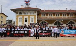 Adana'da eğitimciler Şanlıurfa'daki saldırıyı kınadı