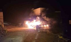 Alanya'da müstakil evde çıkan yangın korkuttu