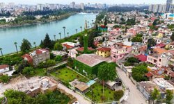 Botanik bahçeyi andıran cami, yeniden sarmaşıklarına kavuştu