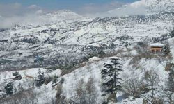 Kahramanmaraş'ın yüksek kesimlerinde kar etkili oldu