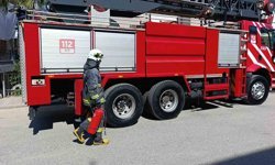 Manavgat'ta baca yangını söndürüldü