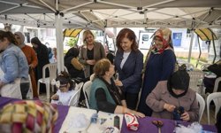 Mersin'de 'Evimiz Atölye' ile kadınlar üretime katılıyor