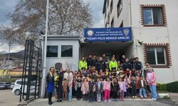 Minik öğrenciler, polisliği öğrendi