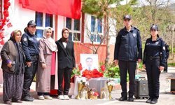 Şehit polisin adı memleketi Feke'de okula verildi