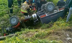 Takla atan patpatın sürücüsü hayatını kaybetti