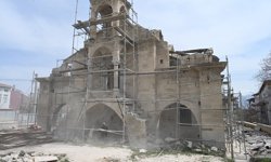 Tarihi Aya Yorgi Kilisesi kütüphane ve endemik bitkiler araştırma merkezine dönüşüyor