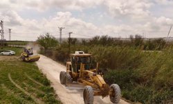Tarsus'ta yağıştan zarar gören yollar yeniden düzenlendi