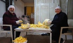 Tescilli lezzet kabak tatlısı depremzede ailenin ellerinde lezzet buluyor