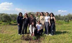 Üniversite öğrencileri acıları toprağa, umutları fidanlara emanet etti