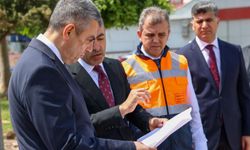 Vali Toros’tan Bekirde Üst Geçidi’ne Denetim