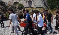 Arkadaşını kurtarmak isterken boğulma tehlikesi geçiren çocuk hastanelik oldu