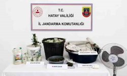 Evine iklimlendirme sistemi kuran uyuşturucu taciri yakayı ele verdi
